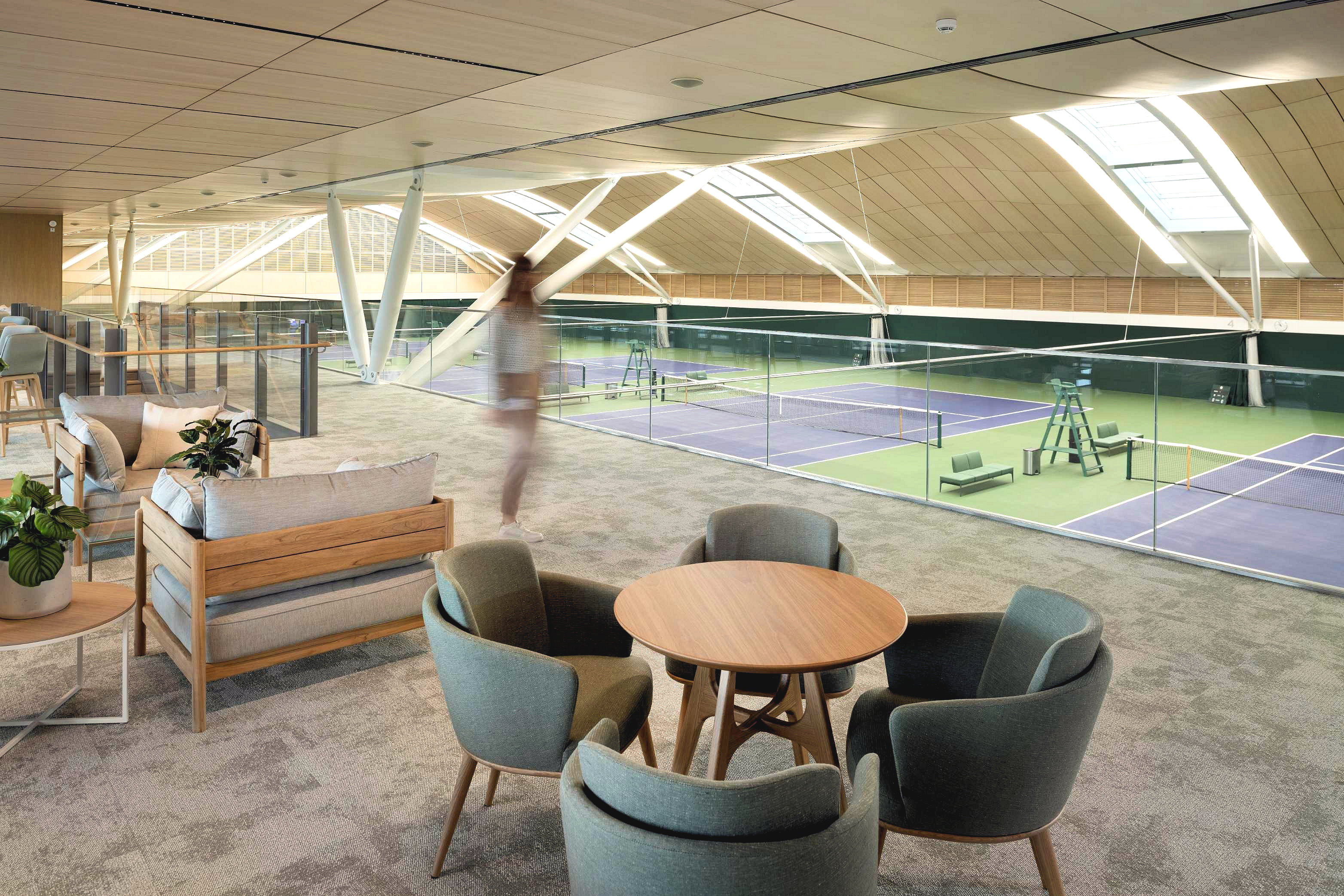 Willmott Dixon completes Members’ Indoor Tennis Centre for The All England Lawn Tennis Club