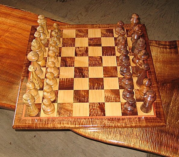 Willy's Woodworks Chess Sets