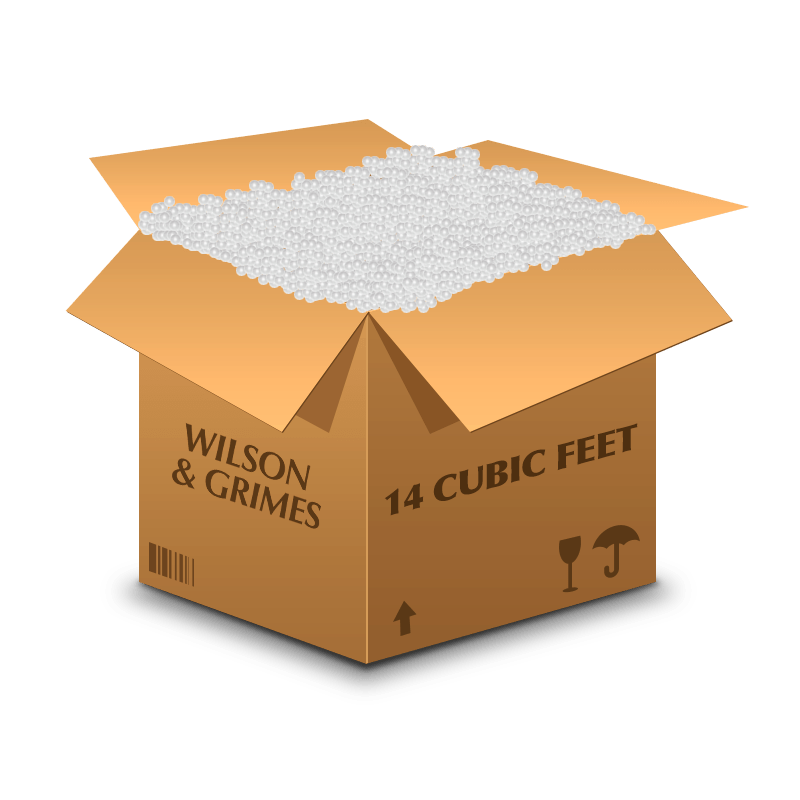 Bean Bag Refill (Polystyrene Beads) 14 Cubic Feet Wilson & Grimes
