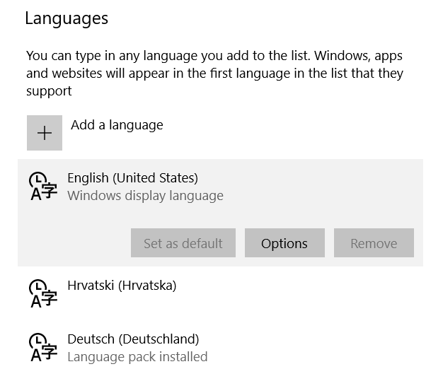 How to change system language in Windows 10 WinCert