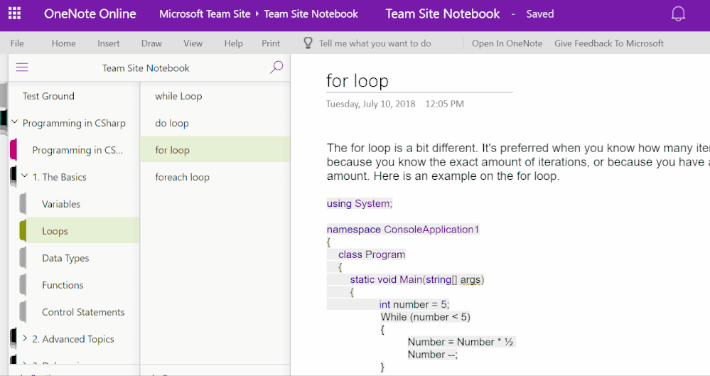 Команда OneNote анонсировала ключевые новшества