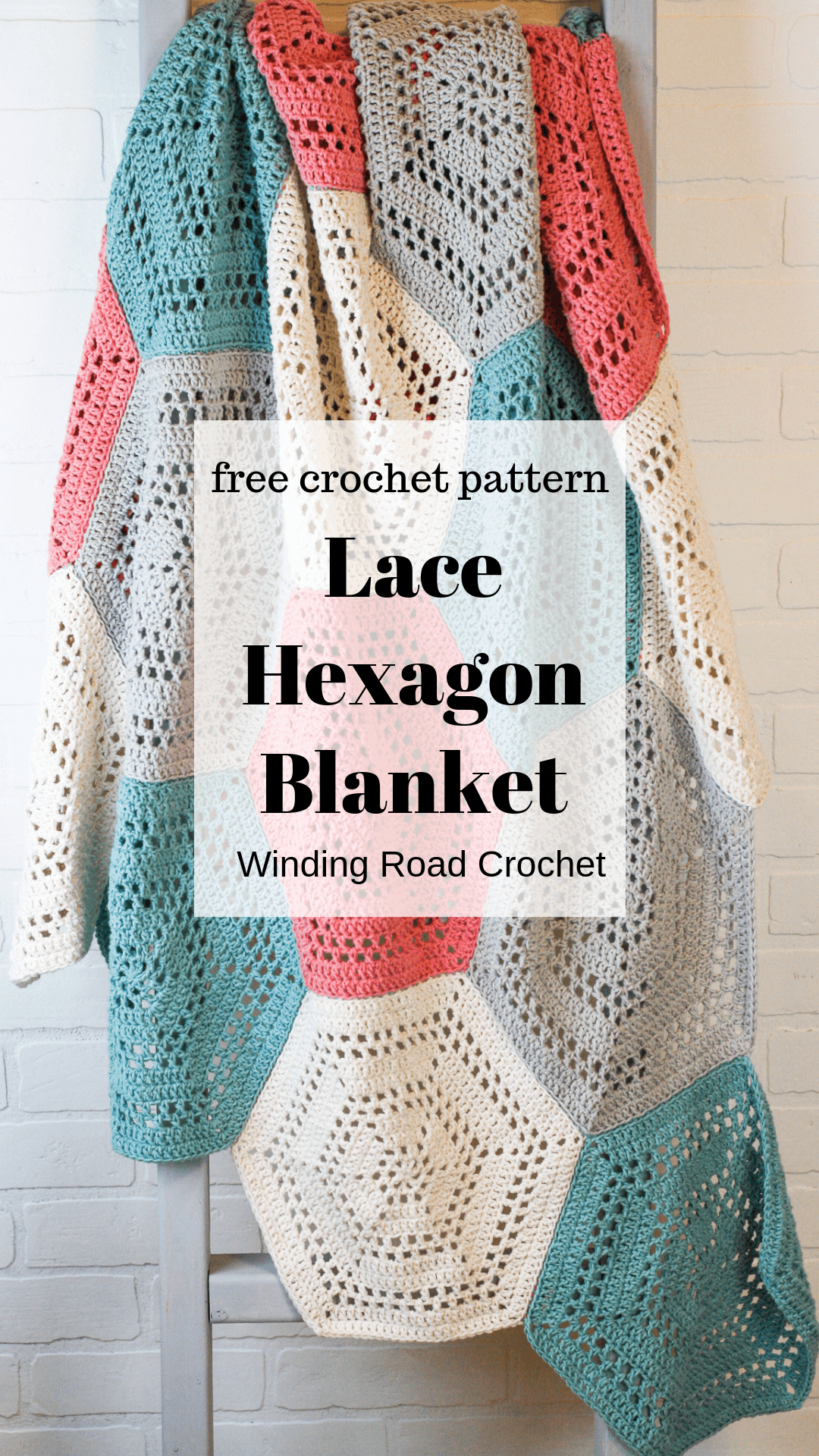 How to Crochet a Hexagon Blanket Winding Road Crochet
