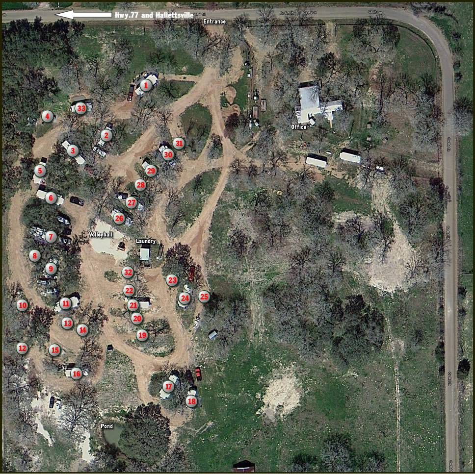 South Texas RV Park Hallettsville Texas RV park located in South