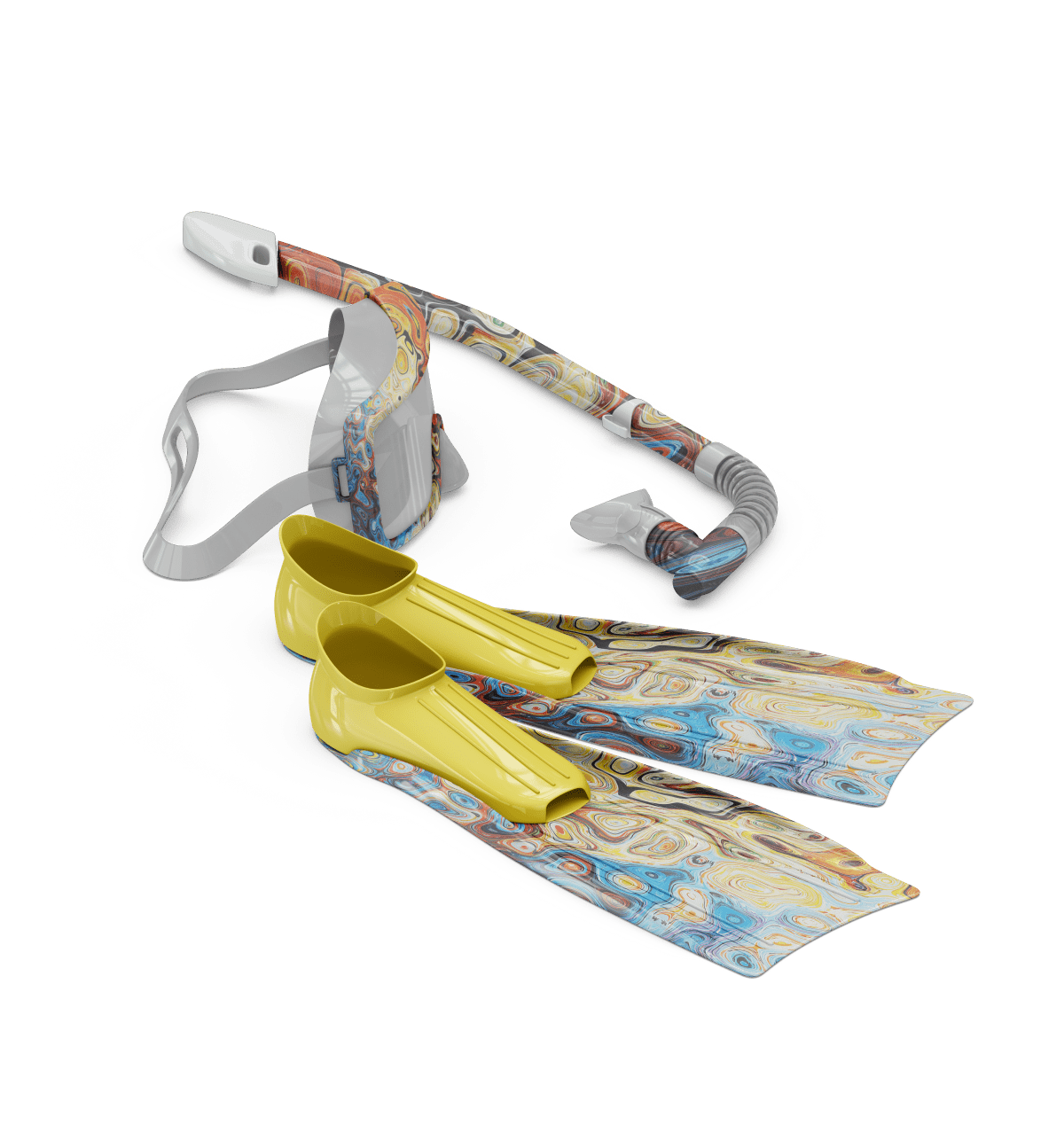 Scuba Diving Equipment Set Windiscovery