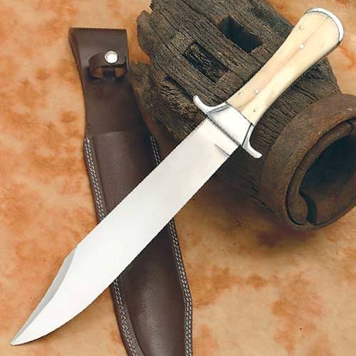 Bone Grip Bowie Windlass Steelcrafts