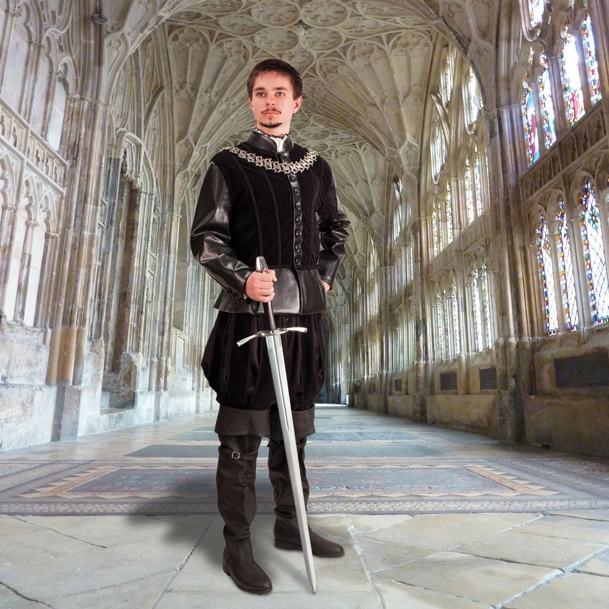 Duke of Suffolk Faux Leather Doublet Windlass Steelcrafts