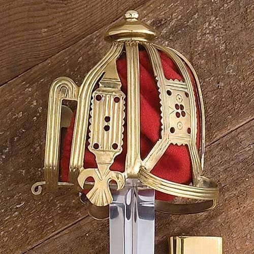 Brass Basket Hilt Claymore Windlass Steelcrafts