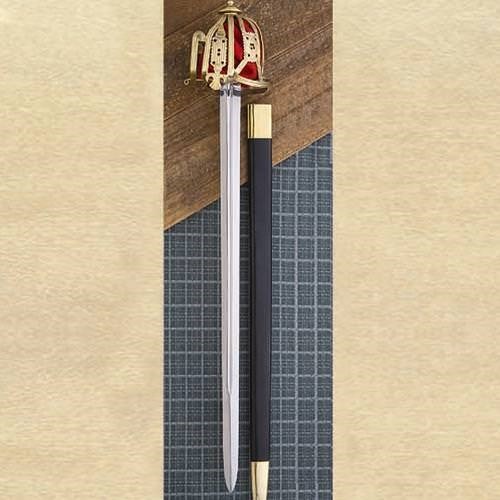 Brass Basket Hilt Claymore Windlass Steelcrafts