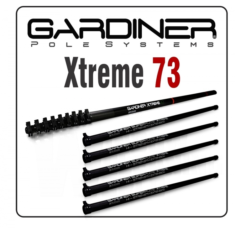 Gardiner X3 Xtreme 73ft, HiMod Carbon Pole Gardiner Pole Systems