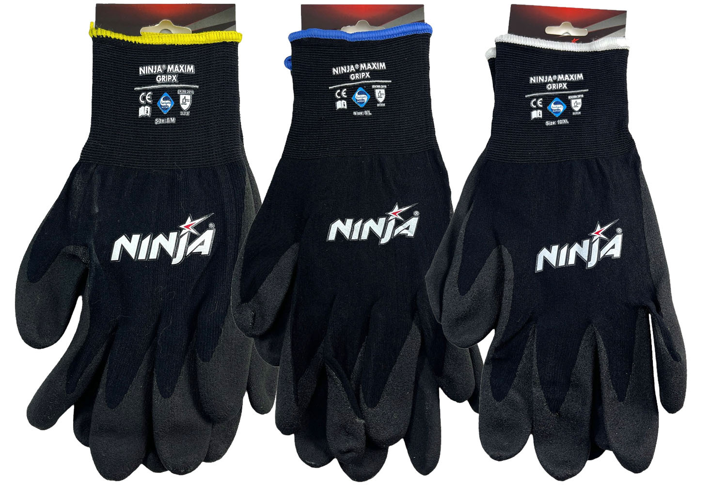 Black Chrome Ninja Gloves