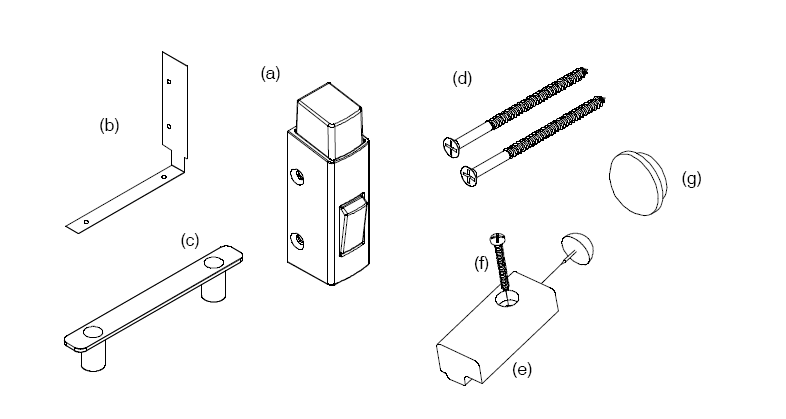 MARVIN SLIDING PATIO DOOR PARTS SLIDING DOOR AUXILIARY FOOT BOLT KIT