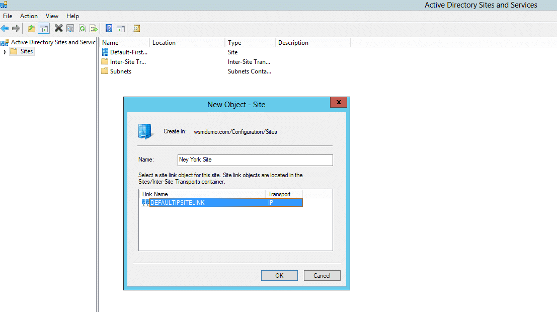 Active Directory Sites, and Site links Windows Active Directory