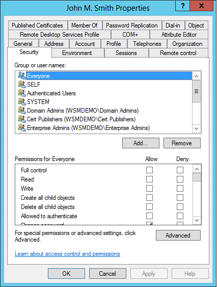 Active Directory Permissions Explained