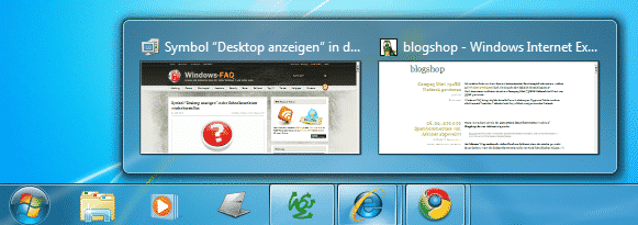 Anzeige der Vorschaubilder der Windows 7 Superbar beschleunigen » Anzeige, Desktop, Registry