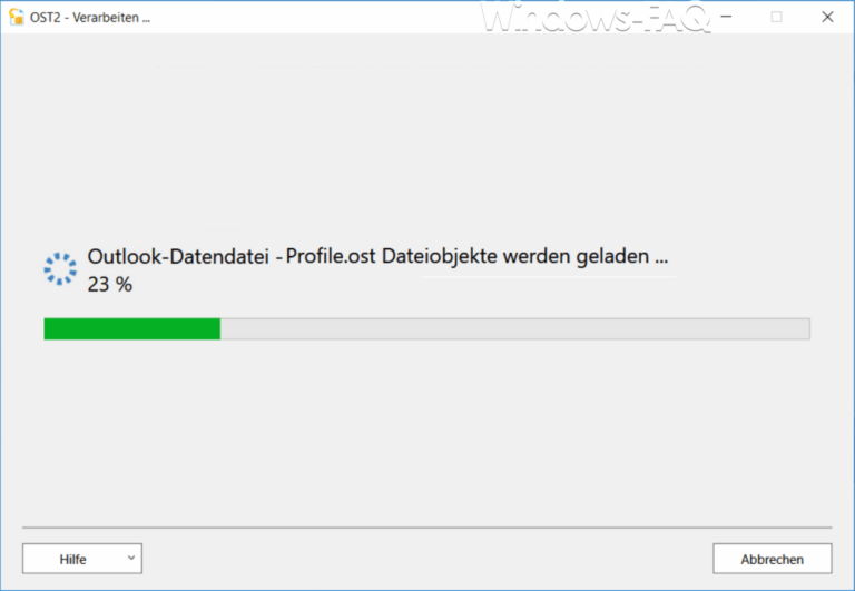 Outlook OST Datei in eine PST Datei umwandeln mit OST2 » Datei, Konverter, Outlook, Tool