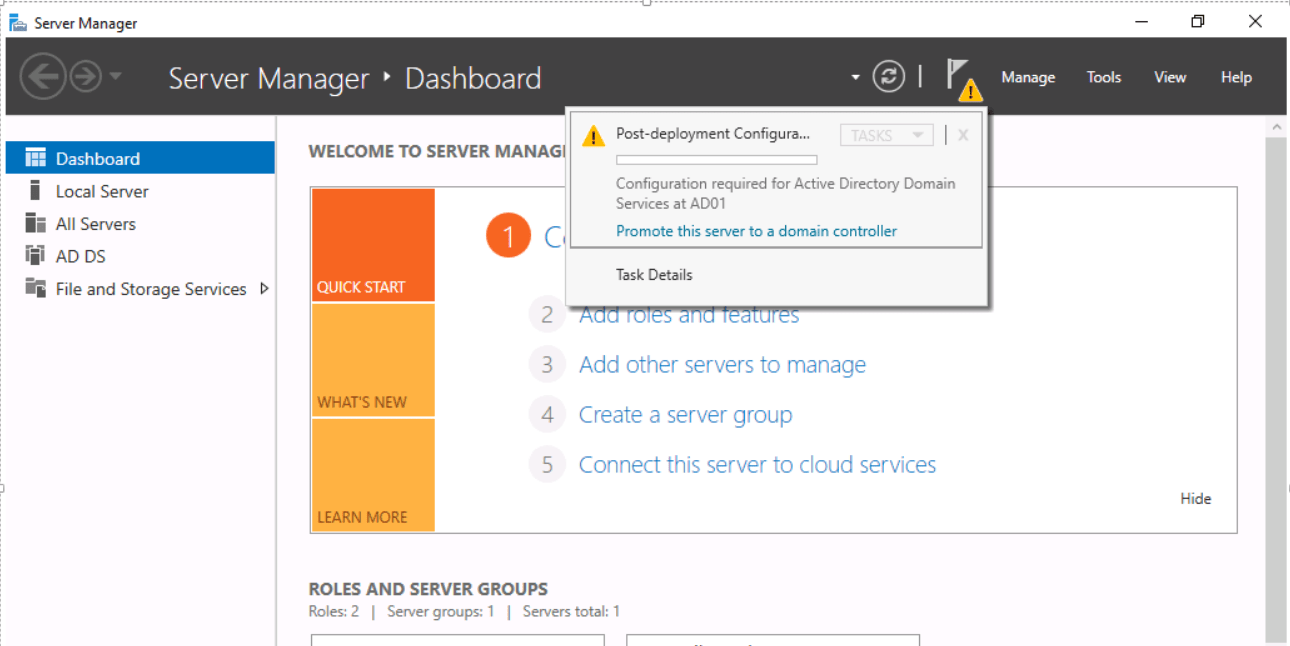 Sidebyside upgrade of a Domain Controller running Windows Server