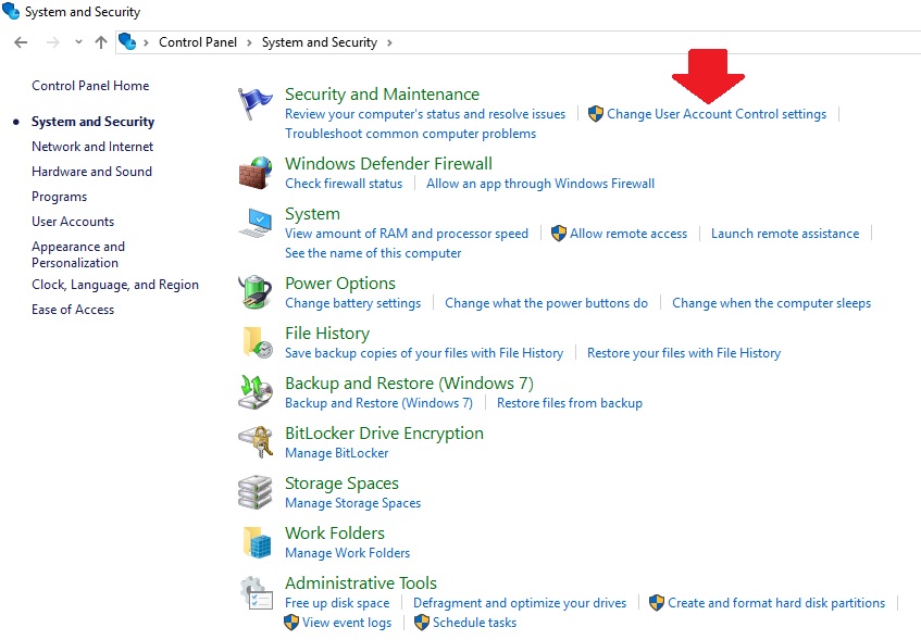 Authentication is required when this PC wakes from sleep. Security