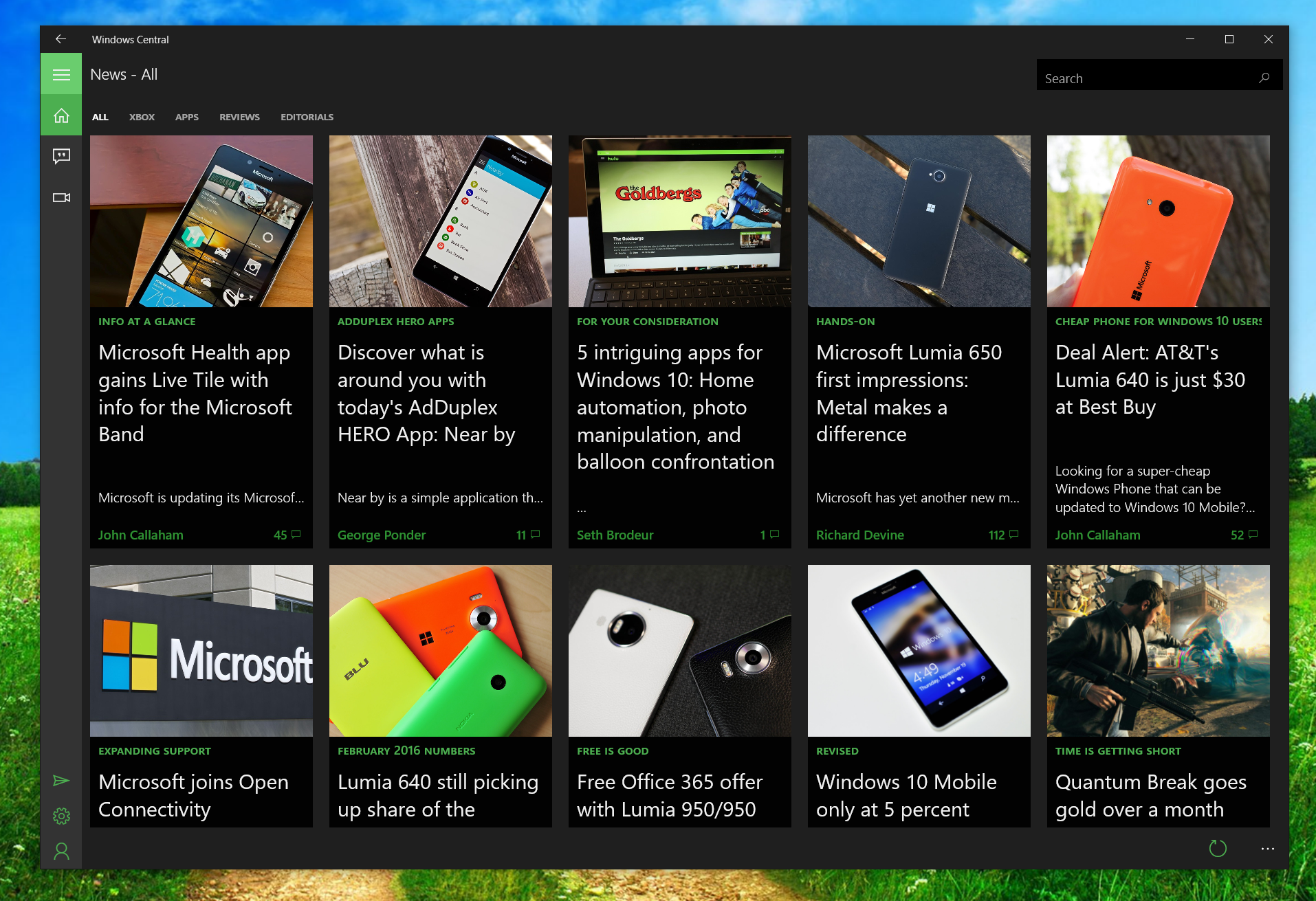 Windows Central app build 18 headed to your phone and PC with even more