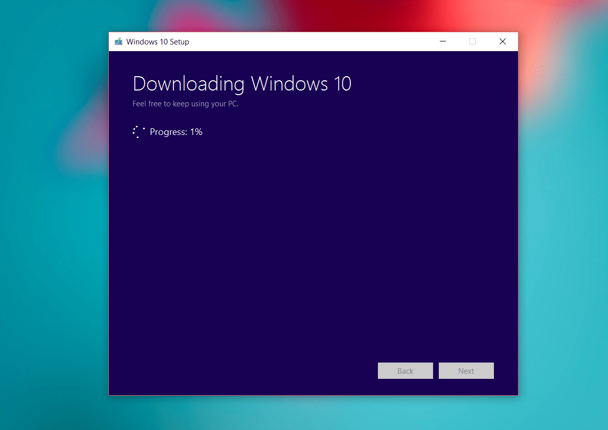 Use the Microsoft media creation tool to force the Windows 10