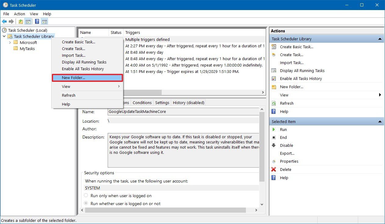 How to create an automated task using Task Scheduler on Windows 10 Windows Central