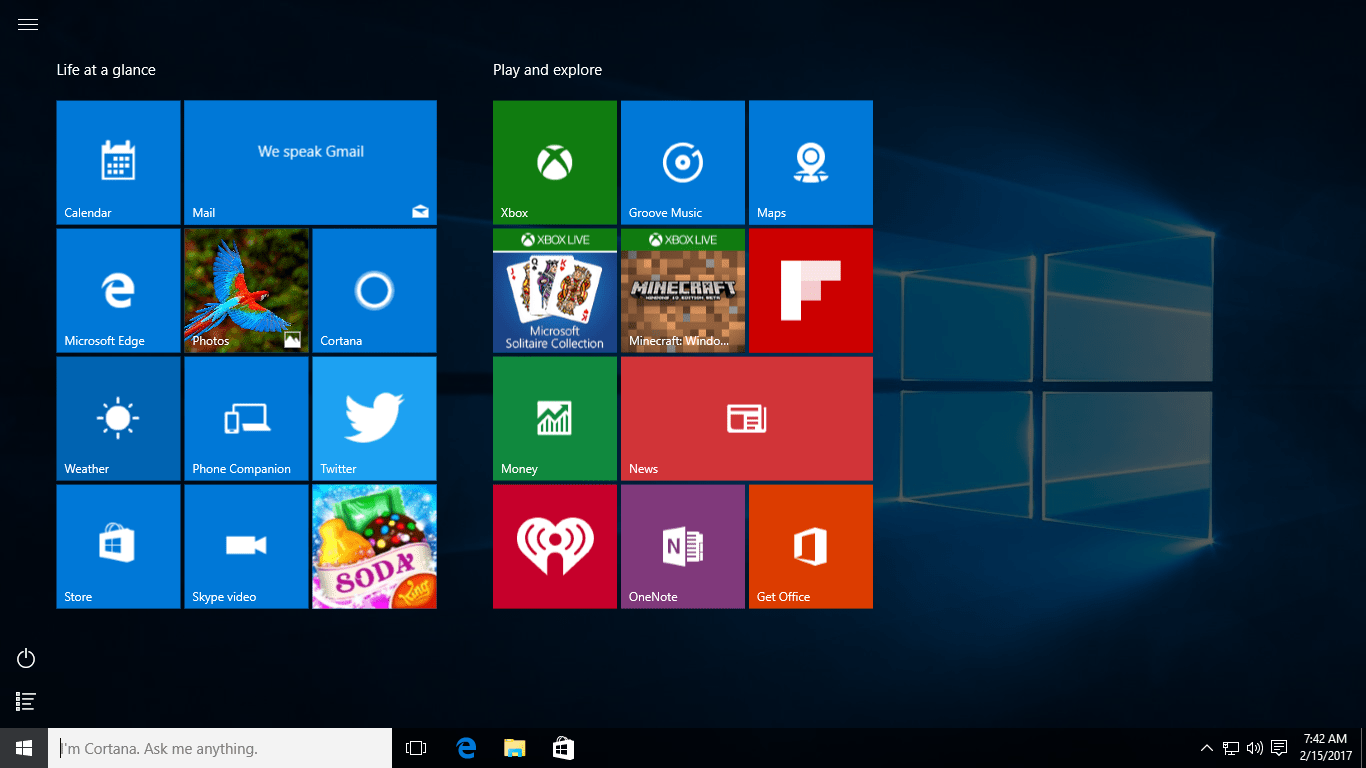 Windows 10 Tutorial Get The Old Start Screen WindowsChimp