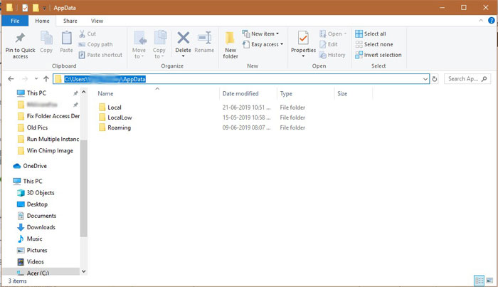 Appdata roaming and local in package Microsoft Community Hub