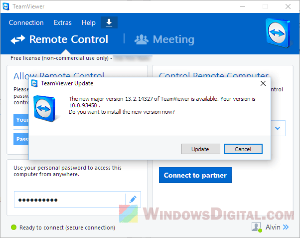 TeamViewer 13 Free Download For Windows 10 64 bit (Full Version)