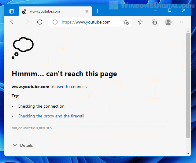 How to Block a site Such As YouTube in Windows 11
