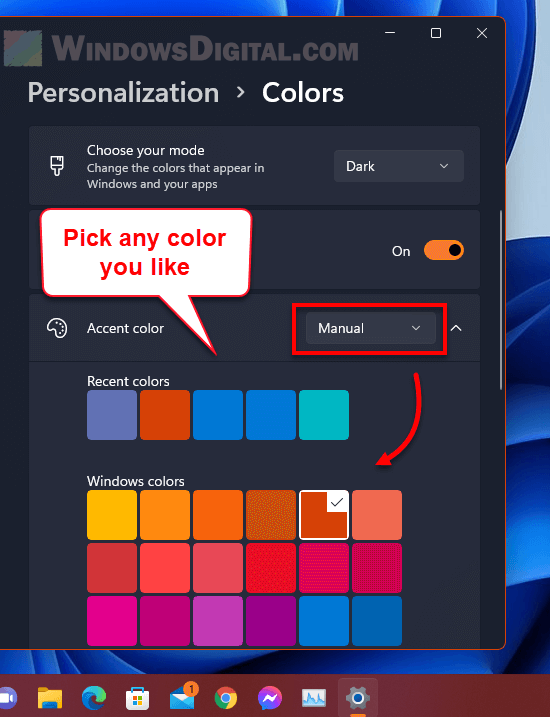 How to change the color of your taskbar polaadvantage