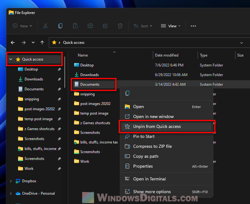 How to Remove Music, Pictures and Videos from "This PC"