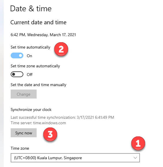 Date and Time is Always Wrong on Windows 10