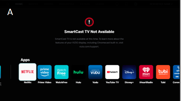 How to Fix Vizio SmartCast TV Not Working or Not Available