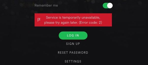 How to Fix Spotify Error Code 1, 2, 3, 4 or 7 on Desktop App