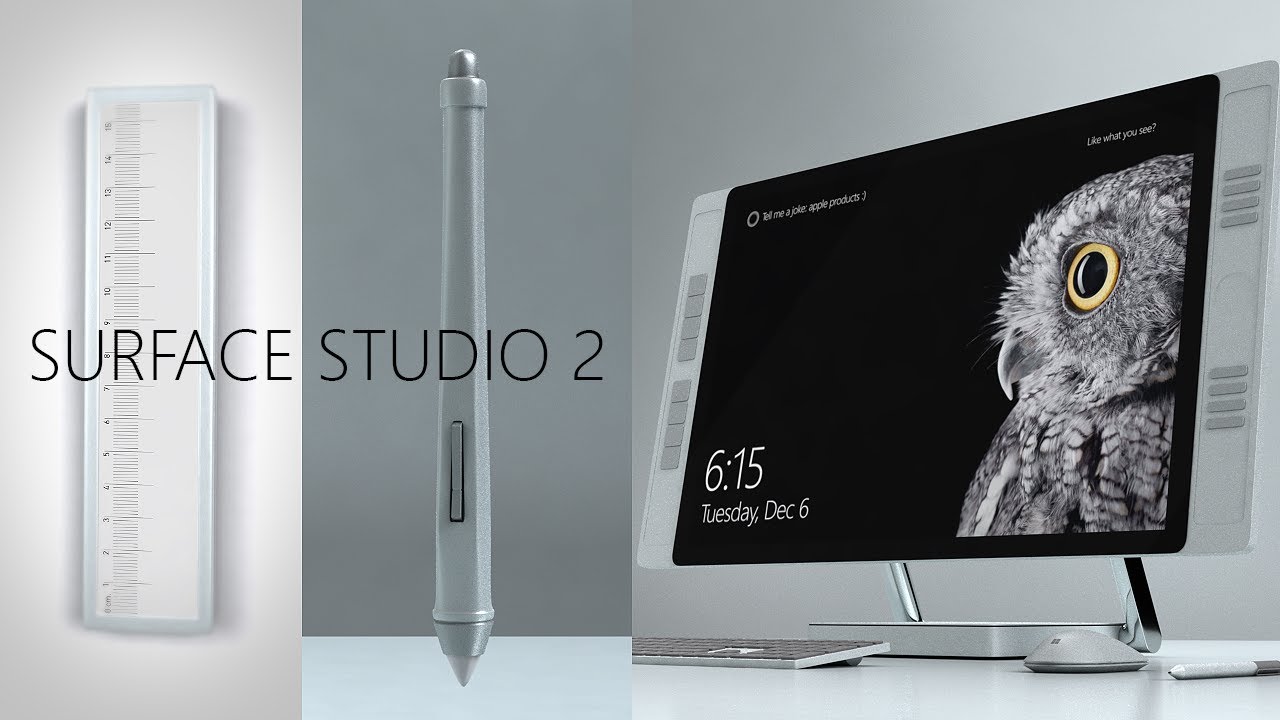 A new concept video for Surface Studio 2 looks beautiful