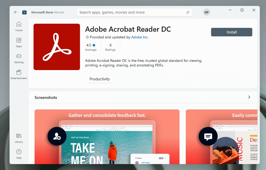 Windows 11's Store gets Adobe's fullfledged PDF reader desktop app