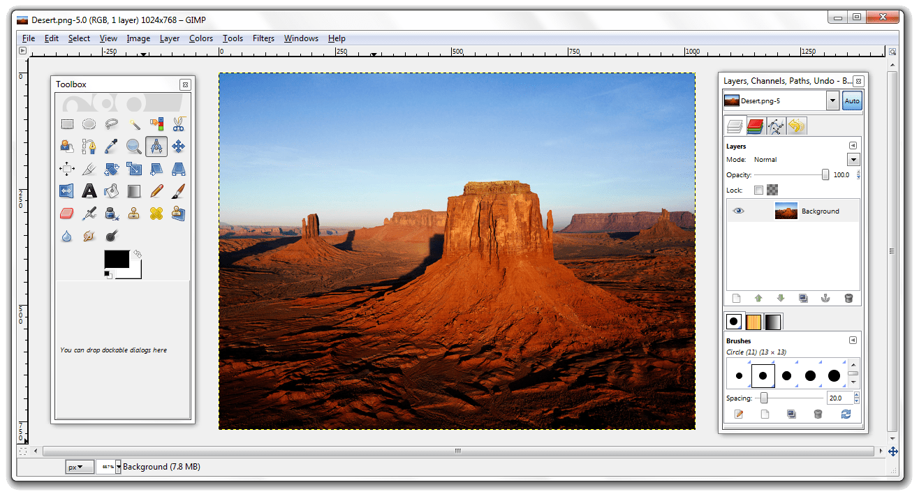 GimpImageEditorPlugins Windows Mode