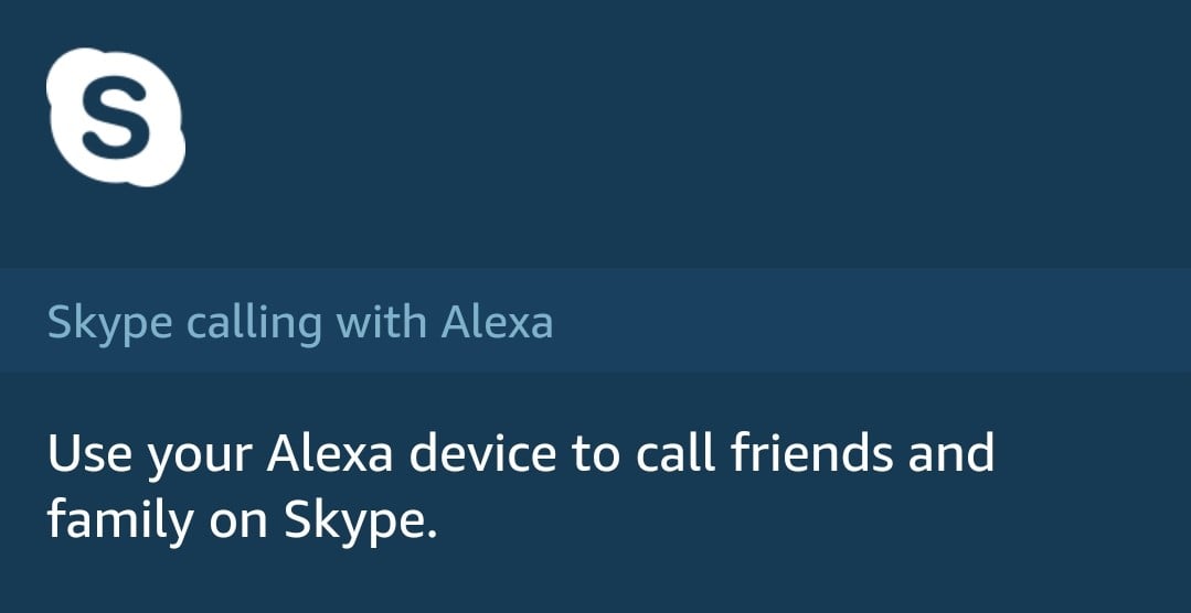 Setting Up Skype Calling on Amazon Alexa Devices