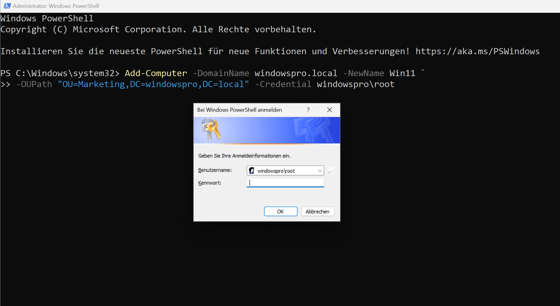 Domain Join Mit Windows 11 einer ADDomäne beitreten WindowsPro