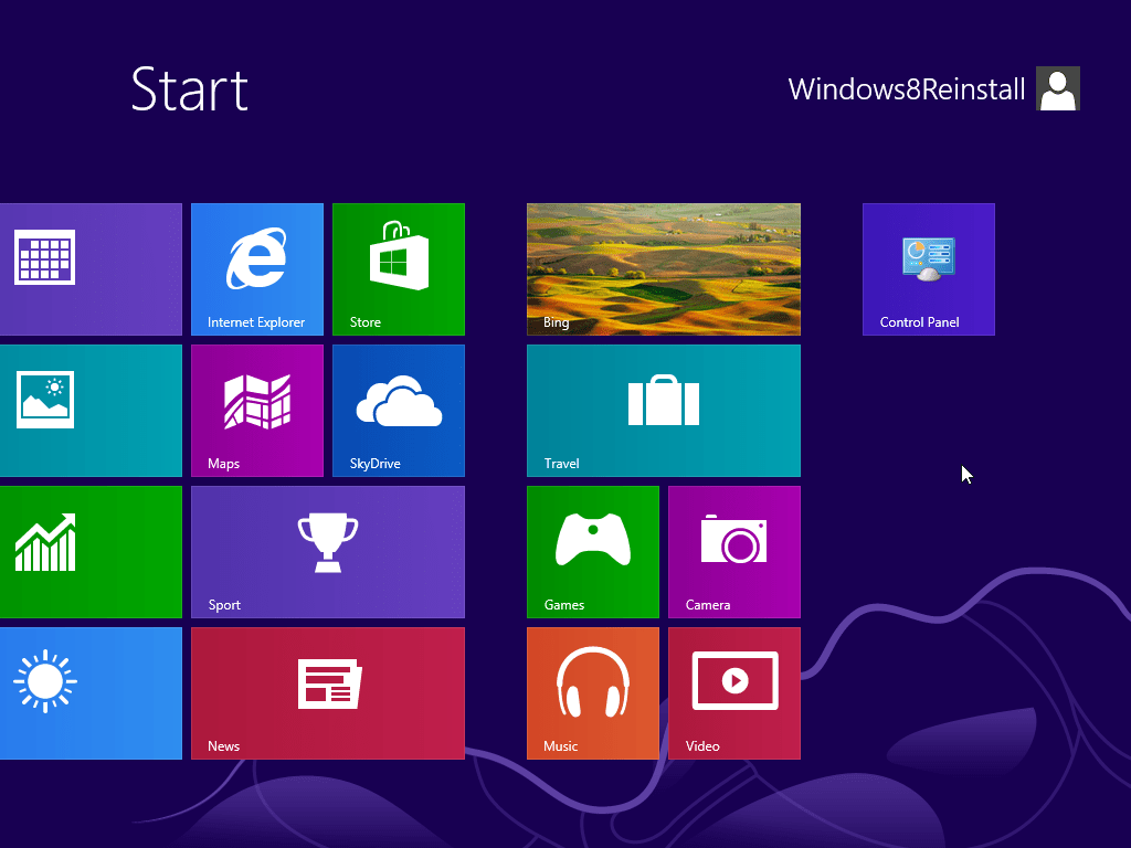 How to Attach Windows 8 Control Panel to Start Menu