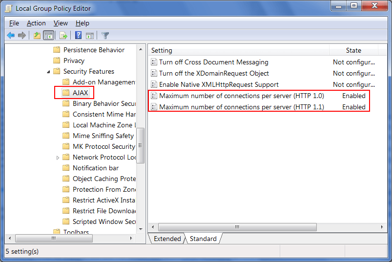 Top 3 ways to Increase Simultaneous Downloads in IE