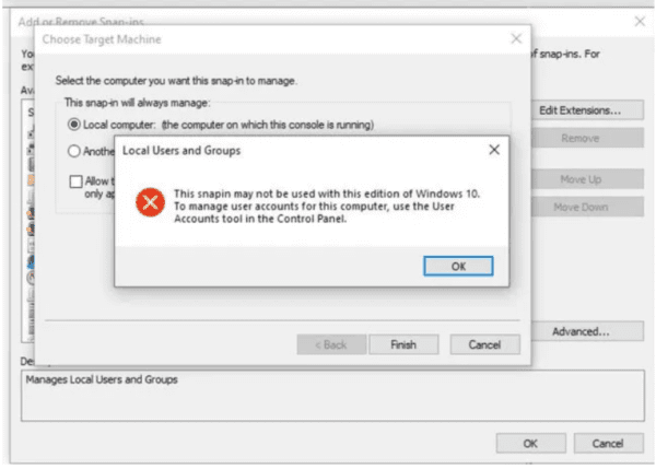 How to Create Local Administrator Account in Windows 10 Home