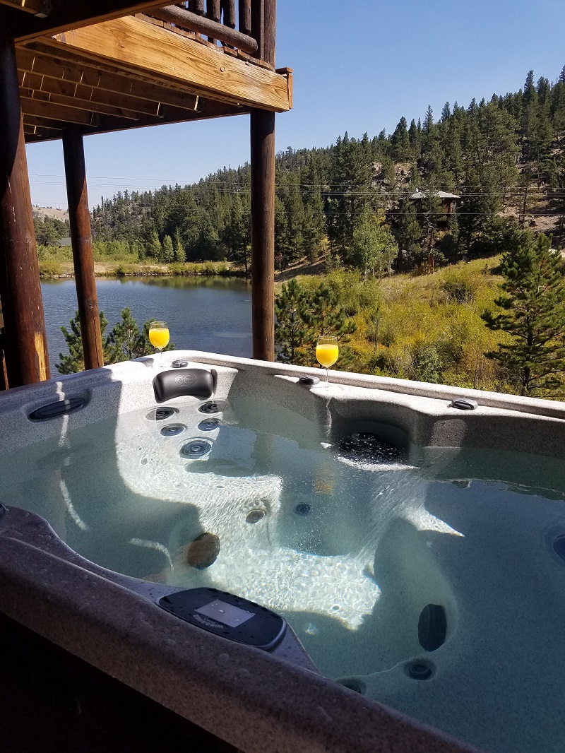 Photos of Very Happy Wind River Spas Customers And Their Hot Tubs