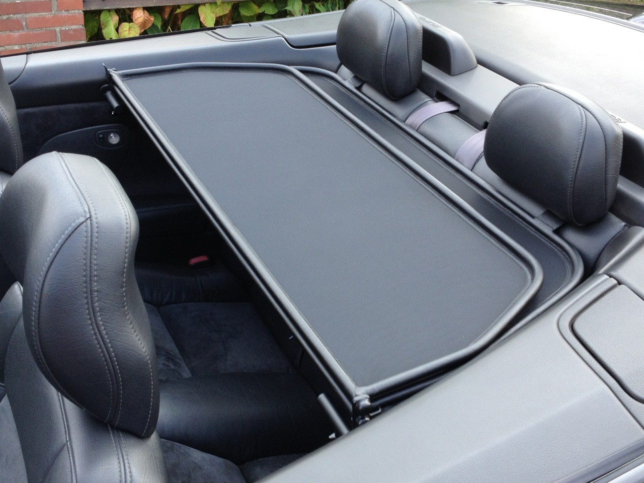Wind deflector Volvo C70 I Bj. 19972005 with quick release lockable WSP012 eBay