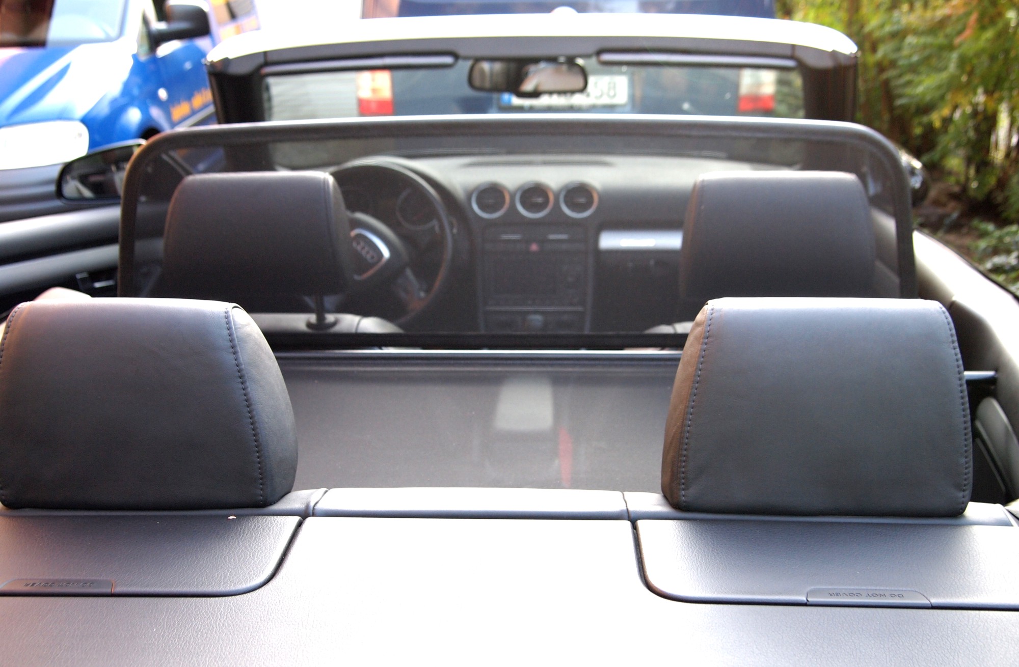 Wind deflector For Audi A4 Type B6/B7 with Quick release lockable (WSP042) eBay