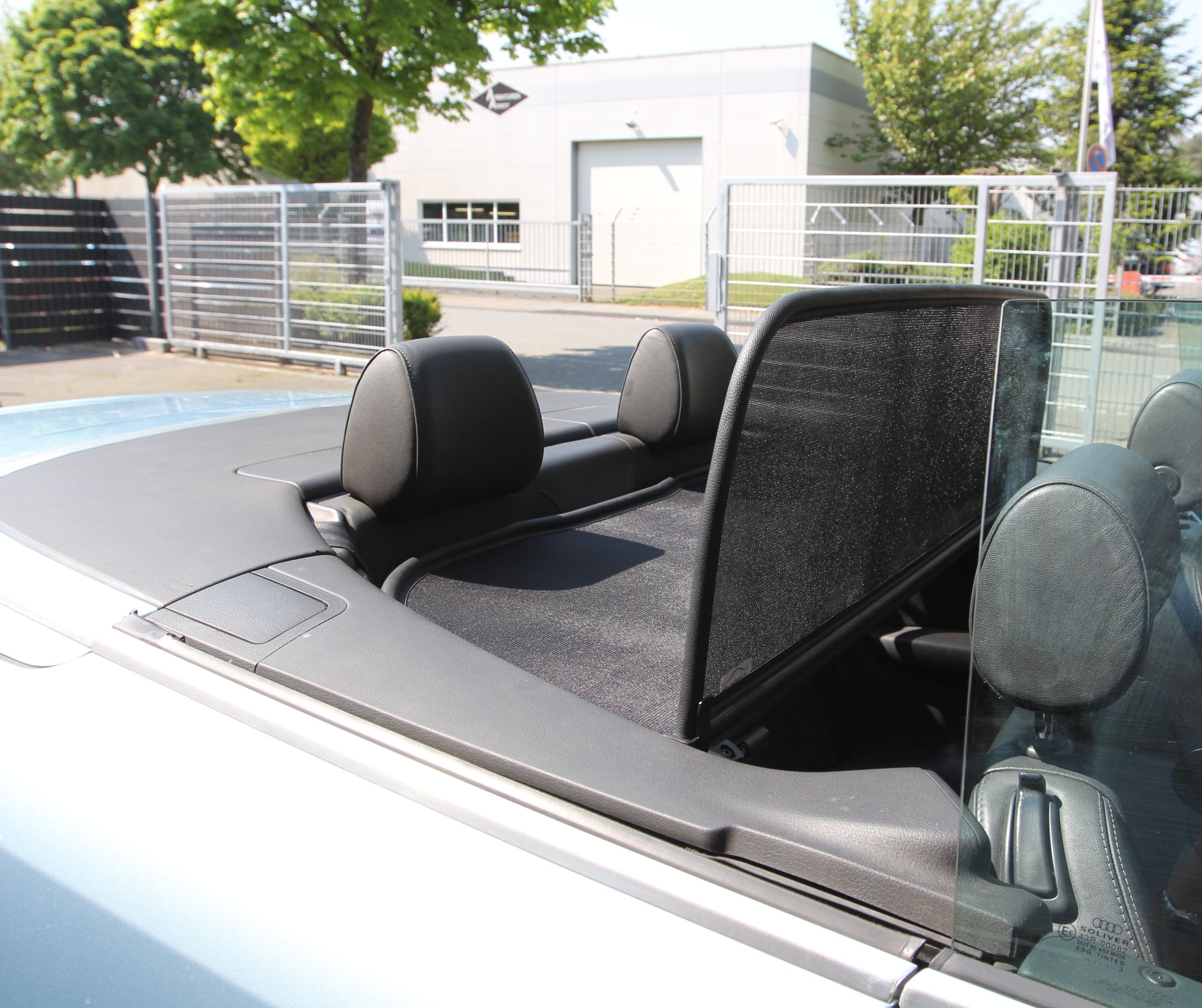 Wind deflector For Audi A4 Type B6/B7 with Quick release lockable (WSP042) eBay
