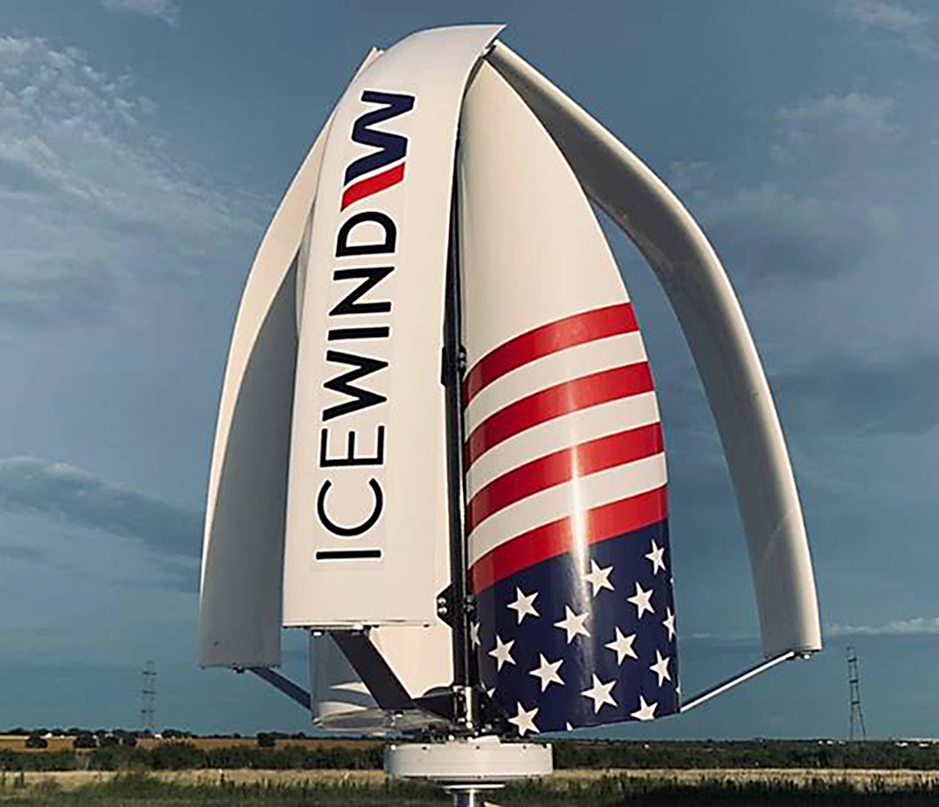 IceWind launches residential, light commercial turbine sales in U.S
