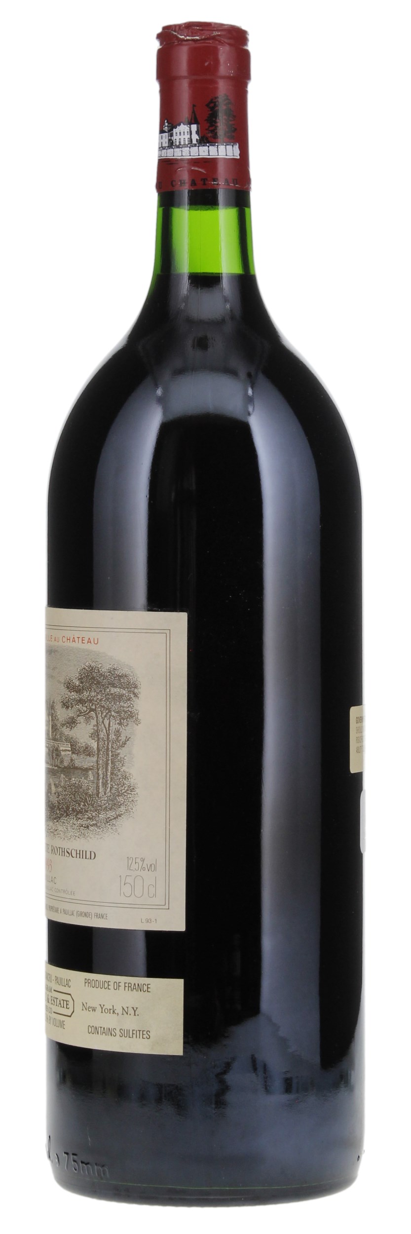 1993 Château LafiteRothschild, 1.5ltr Bordeaux Red Blends (Claret