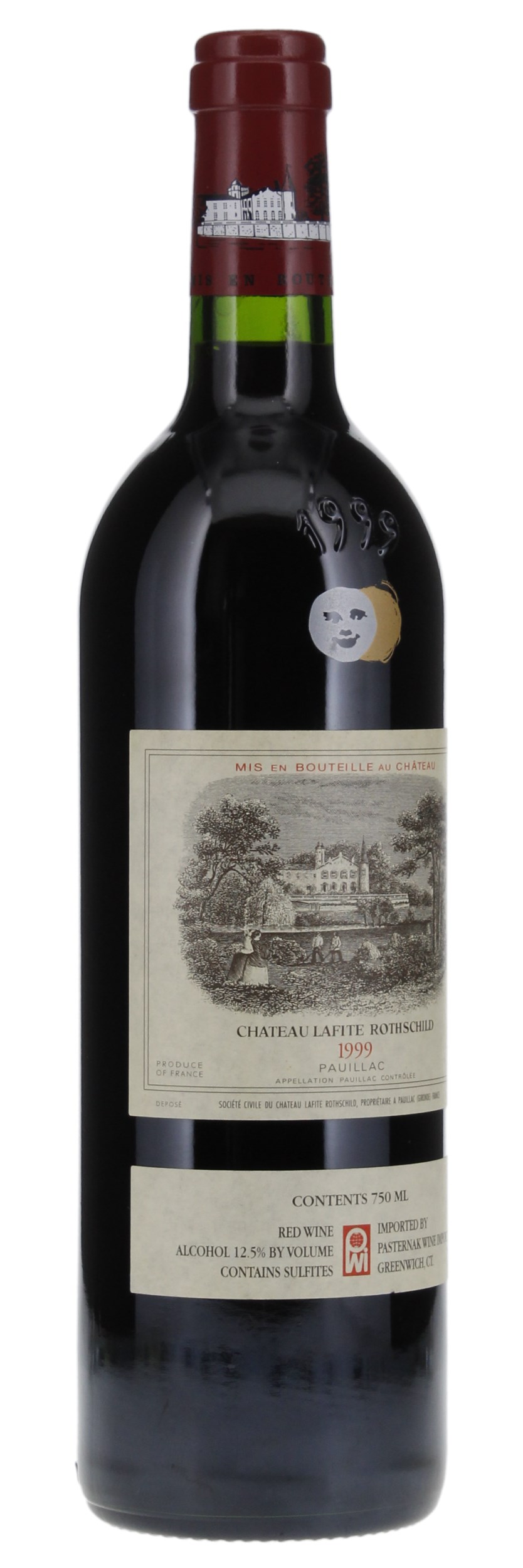 1999 Château LafiteRothschild, 12bottle Lot, Wood Case Bordeaux Red