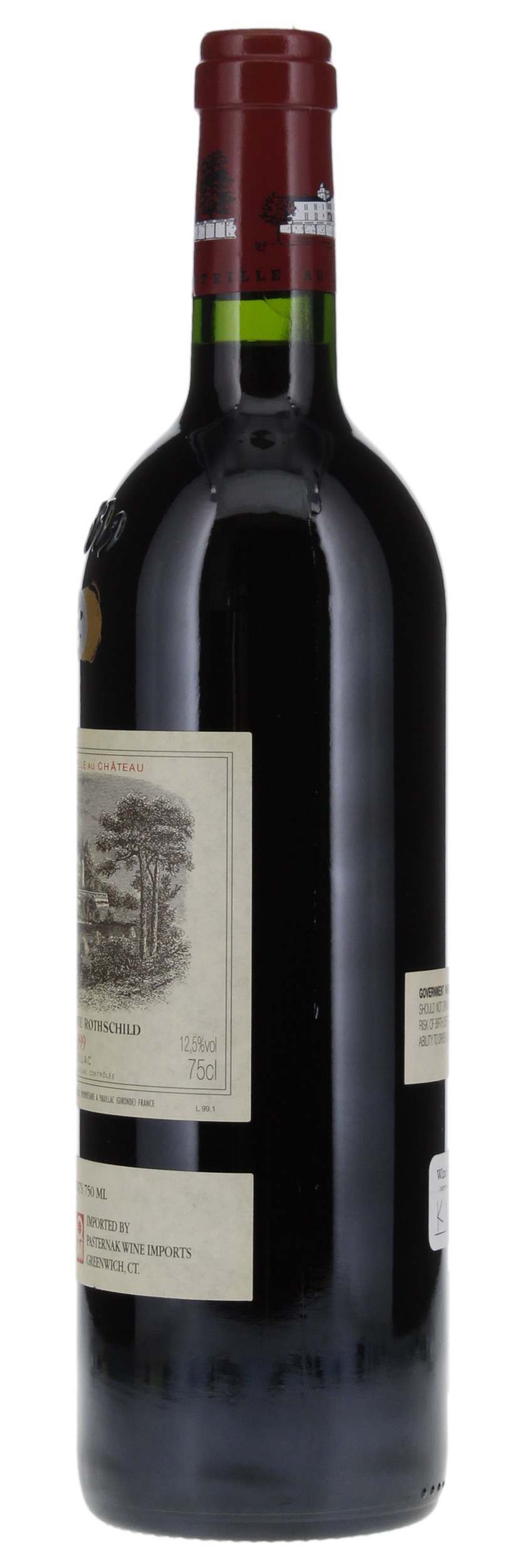 1999 Château LafiteRothschild Bordeaux Red Blends (Claret) Premier Cru