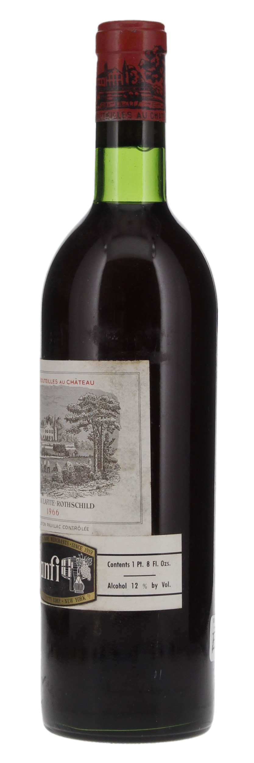 1966 Château LafiteRothschild Bordeaux Red Blends (Claret) Premier Cru